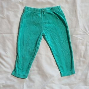 Carter's teal pants, 12 months